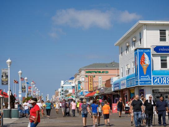 photo of Ocean City Maryland boardwalk